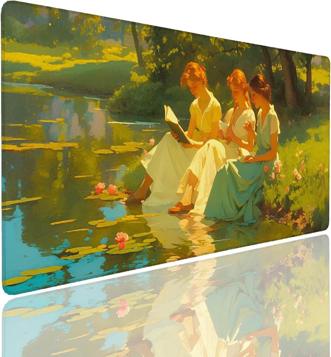 XL Muismat - Bureauonderlegger - Comfortabel Werken - Waterdicht Antislip - 100x40 cm - Zwart