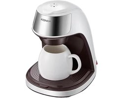 Mini Koffiezetapparaat Draagbaar - 450W - 0.3L - 1-Kops Filter - Wit