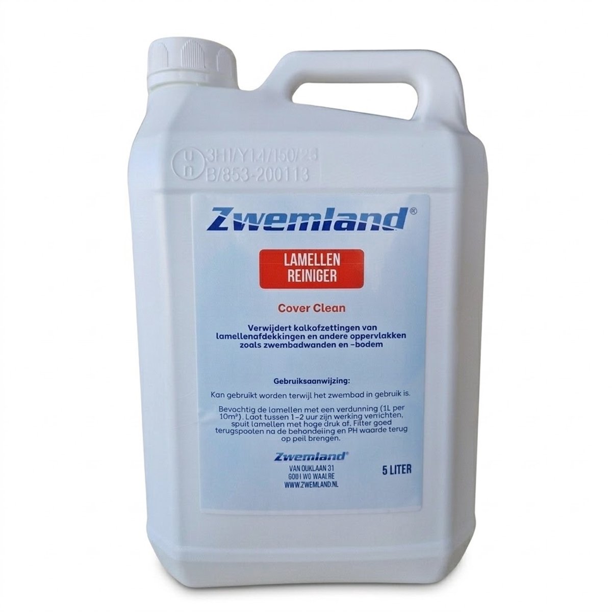 Lamellenreiniger PRO - 5 liter - Cover Clean - Zwembad reiniger - Zwembad reinigingsmiddel