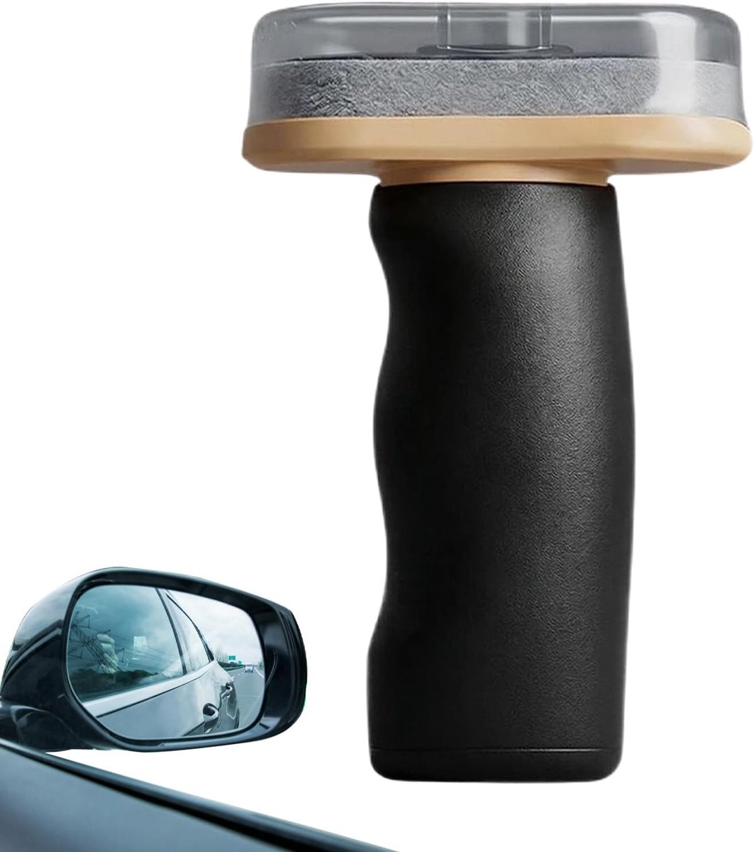 Glas Reiniger - Ruitenborstel - Auto Onderhoud - Efficiënte Oliefilm Verwijdering - Compact Ontwerp - Grijs