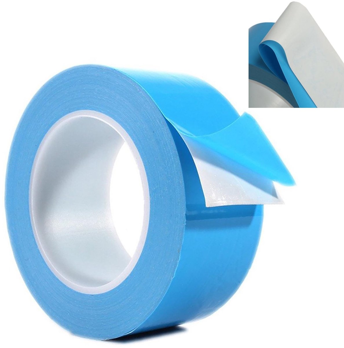 Dailygoods - Thermische Plakband - Dubbelzijdige Tape - Hoge Thermische Geleidbaarheid - 30mm 25m - Isolatie Tape - Geschikt voor LED Verlichting - Id...