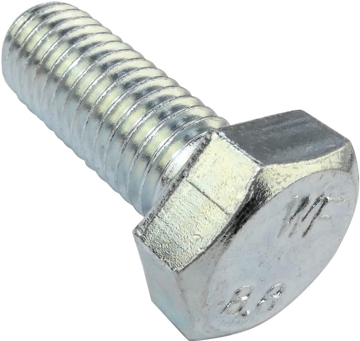 Dailygoods- Bouten Set van 20 Stuks - Zeskantkop - M12 x 30 mm - Verzinkt Staal - Kwaliteitsklasse 8,8 - Doe-het-zelf - Montagegereedschap - Zeskantbouten