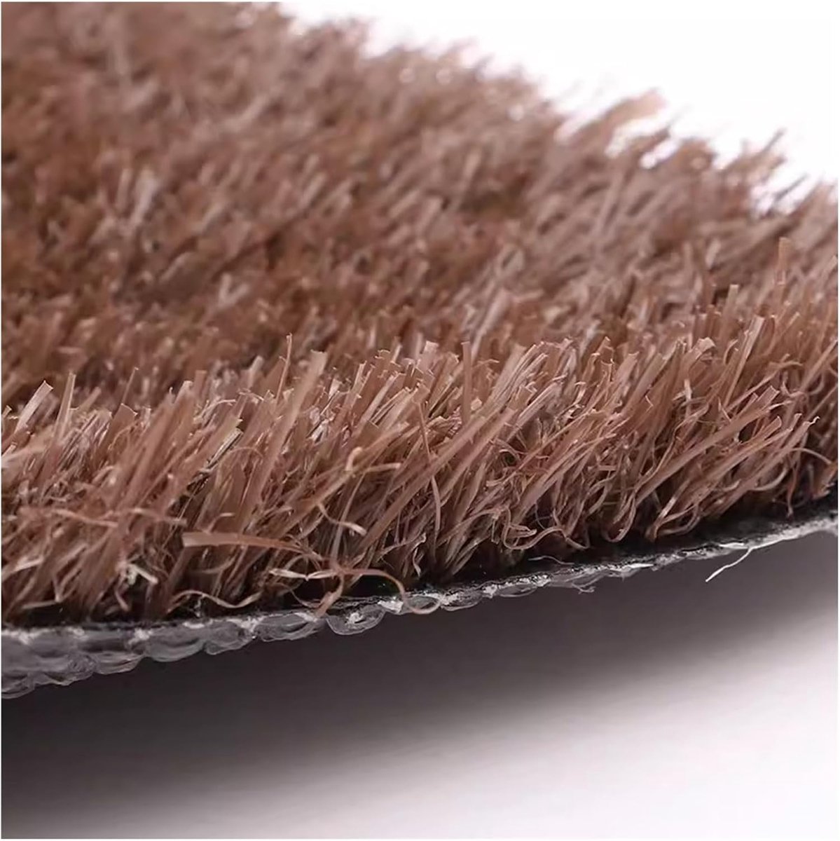 Kunstgras Tapijt - Nep Gazon - Balkon Decoratie - Snijdbaar En Drainage - 098 Inch Dik - Bruin