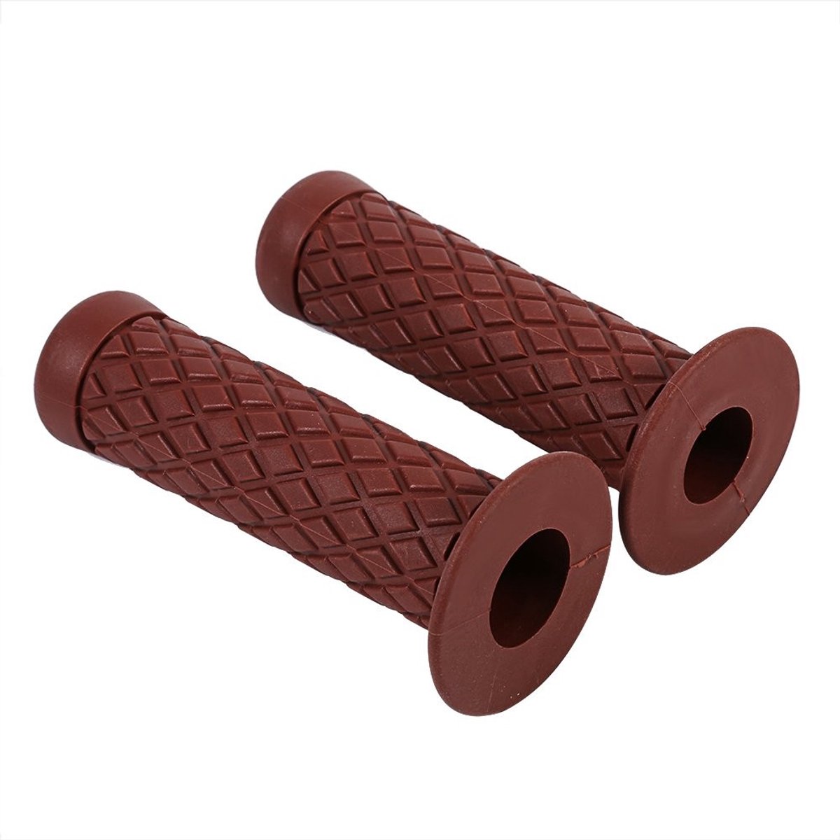 Dailygoods- Stuurgrepen Antislip - Rubber - 7/8 Inch (22 mm) - Universele Motorfiets Handgrepen - Duurzaam - Comfortabel Gebruik