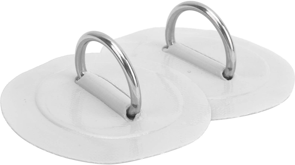 Dailygoods- D-Ring 110 mm - 2 Stuks - Opblaasbare Boot - Kajak - Marine - Eenvoudig te installeren - Kajakaccessoire