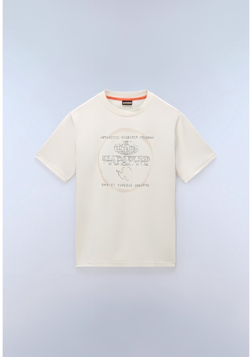 Napapijri T-Shirt S-Bald Ss NP0A88SF Dimity-XXL Beige