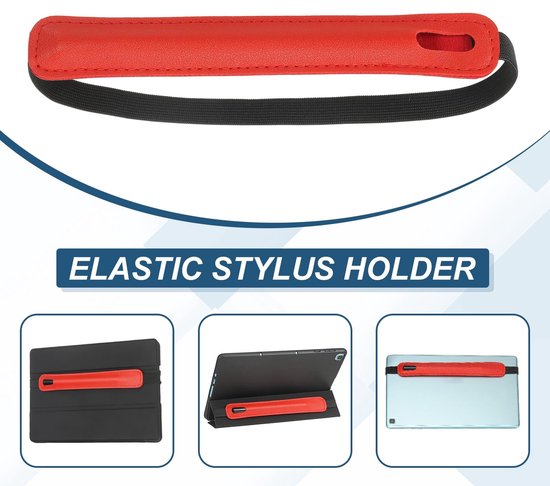 Dailygoods - PATIKIL Stylus Houder voor Tablet, Universele Pen Sleeve Intrekbare Stylus Pen Houder Elastische Potlood Pocket Case Beschermende Pouch voor Tablet Case Notebook, Zwart van Dailygoods — afbeelding 5