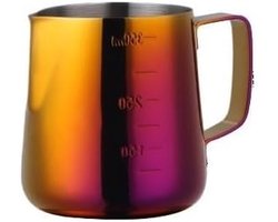 Melkopschuimkan - Opschuimer Kruik - Latte Art Maken - Roestvrij Staal - 350ml - Zilver