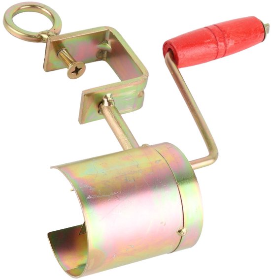 Dailygoods- Maïs Dorser Efficiënt - Handmatige Maïsstripper - Houten Handgreep - Premium IJzer - Stabiliteit - Veilig Klemmechanisme - Graandorsmachine van Dailygoods — afbeelding 2