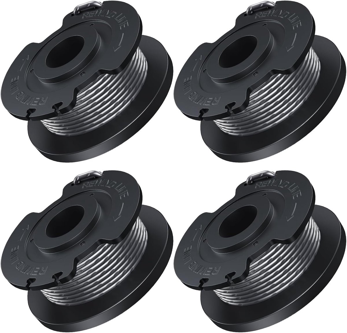 Maaidraad geschikt voor een diageschikt voorer van 1,6 mm en een lengte van 5 geschikt voorer geschikt voor Bosch EasyGrassCut accugrasmaaiers, inclusief 4 F016800569 maaidraadspoelen.