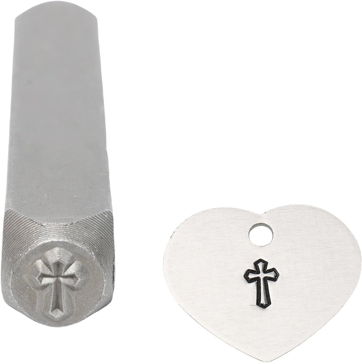 Stempel Ponsen Set - Metaal Markeren - Sieraden Personaliseren - Duurzaam Gelegeerd Staal - 635 cm - Zilverkleurig
