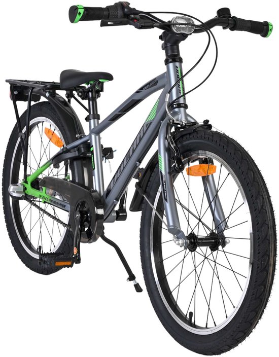 Volare Explorer Kinderfiets - Jongens - 20 inch - Donkergrijs - Shimano Nexus 3 van Volare — afbeelding 4