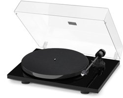 Pro-Ject E1 BT Bluetooth Platenspeler – met Phono Voorversterker – Handmatige Platenspeler – 33/45 RPM – LP Speler – AT3600L element – Zwart
