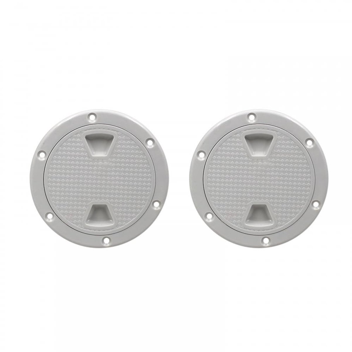 Dailygoods- Inspectieluik Antislip - Ronde Dekplaat - Waterdicht - Afneembaar - ABS-Kunststof - Eenvoudige Installatie - Inspectiedeksel