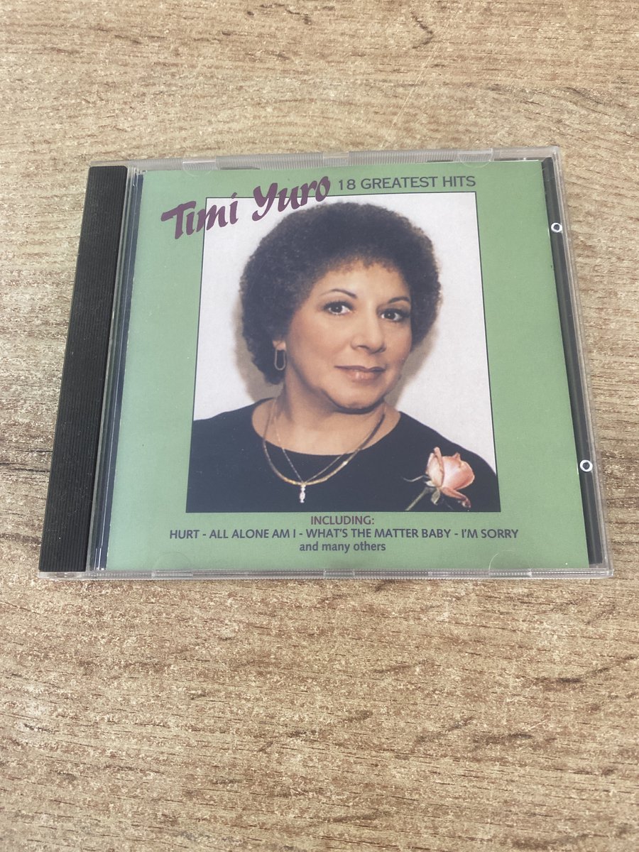 CD; Timi Yuro; 18 greatest hits.
