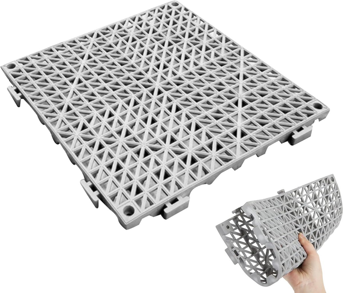Modulaire Vloertegels - Puzzelmat - Vloer Beschermen - Waterdicht Antislip - 30x30cm - Meerkleurig