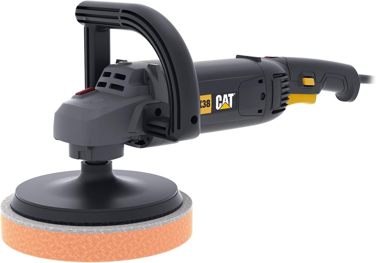 Polijstmachine - Schuurmachine - Auto Lak Verfraaien - Variabele Snelheid - 180 mm Pad - Zwart