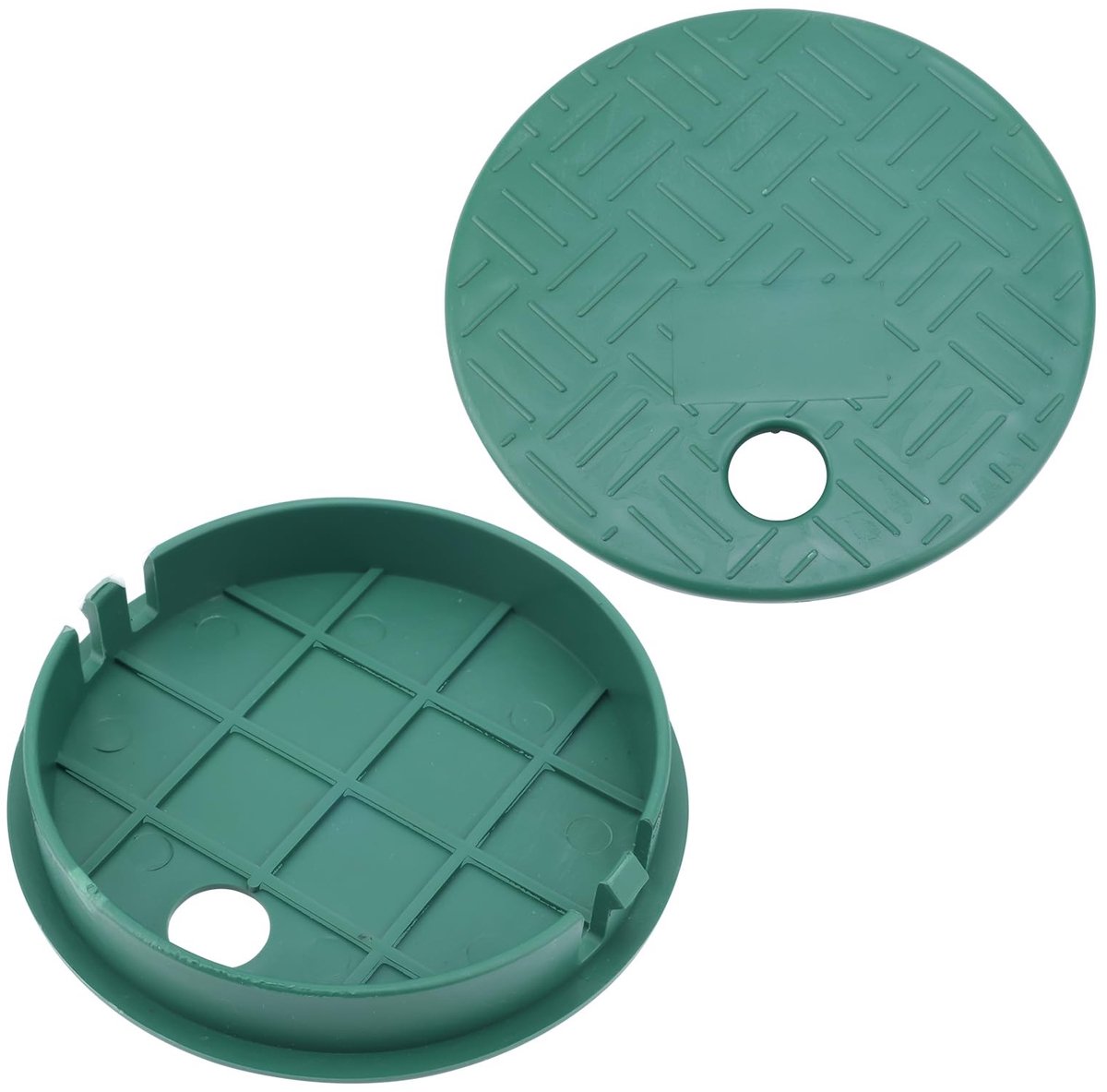 Dailygoods- Sproeierklepdeksel 2 Stuks - Kunststof - 15,3 cm/14 cm