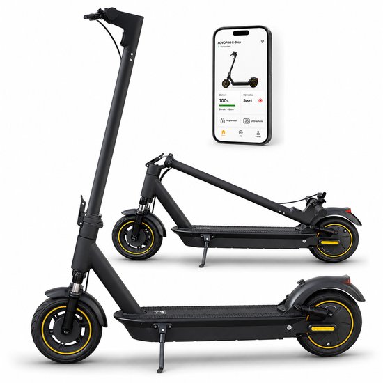 AOVOPRO ESMAX Elektrische Step met App - Inklapbaar - AOVOPRO - €349,00