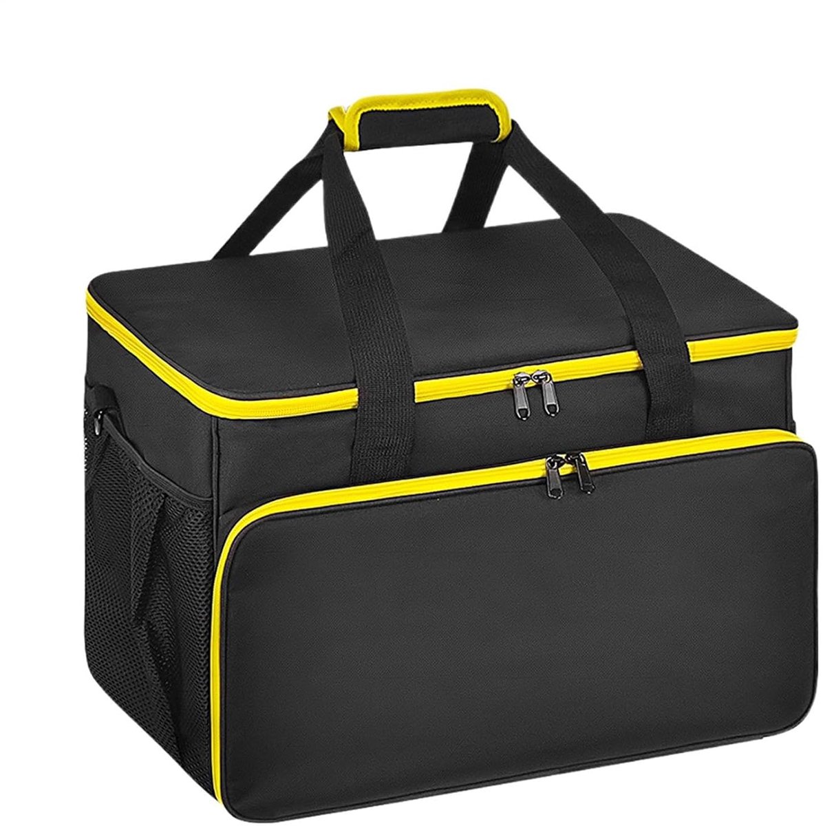 Opbergtas Stoomreiniger - Draagkoffer Organizer - Reinigingsapparatuur Opslag - Robuuste Oxford Stof - 43 x 37 x 29 cm - Grijs