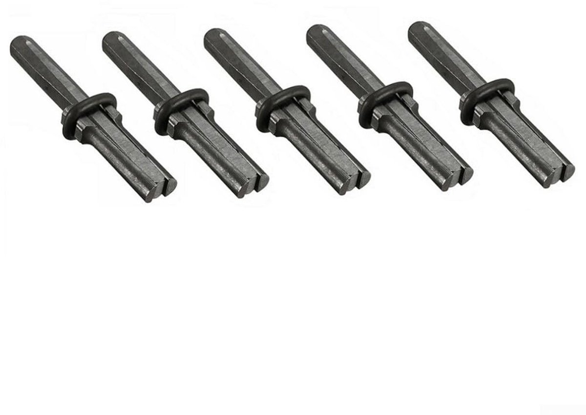 Dailygoods- Stenen Splitter Set van 5 - Metselwerk Beitels - Steen Splitsen Gereedschap - Harde Steen/Graniet/Beton - Hoogwaardig Staal - Eenvoudig te Gebruiken - Steenbeitel