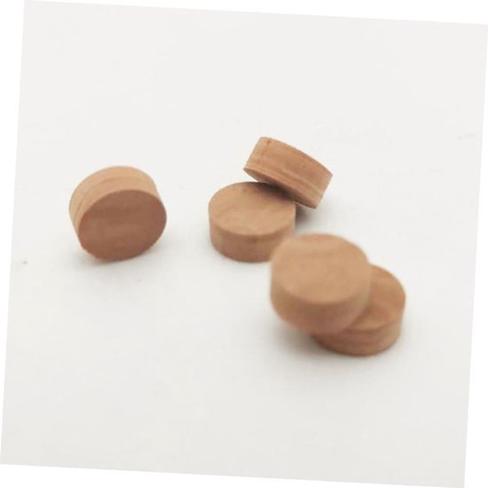 Kurk Stoppen - Watersleutel Kurk - Instrument Reparatie - Luchtdichtheid - 0.9 x 0.9 x 0.4 cm - Houtkleur — afbeelding 3