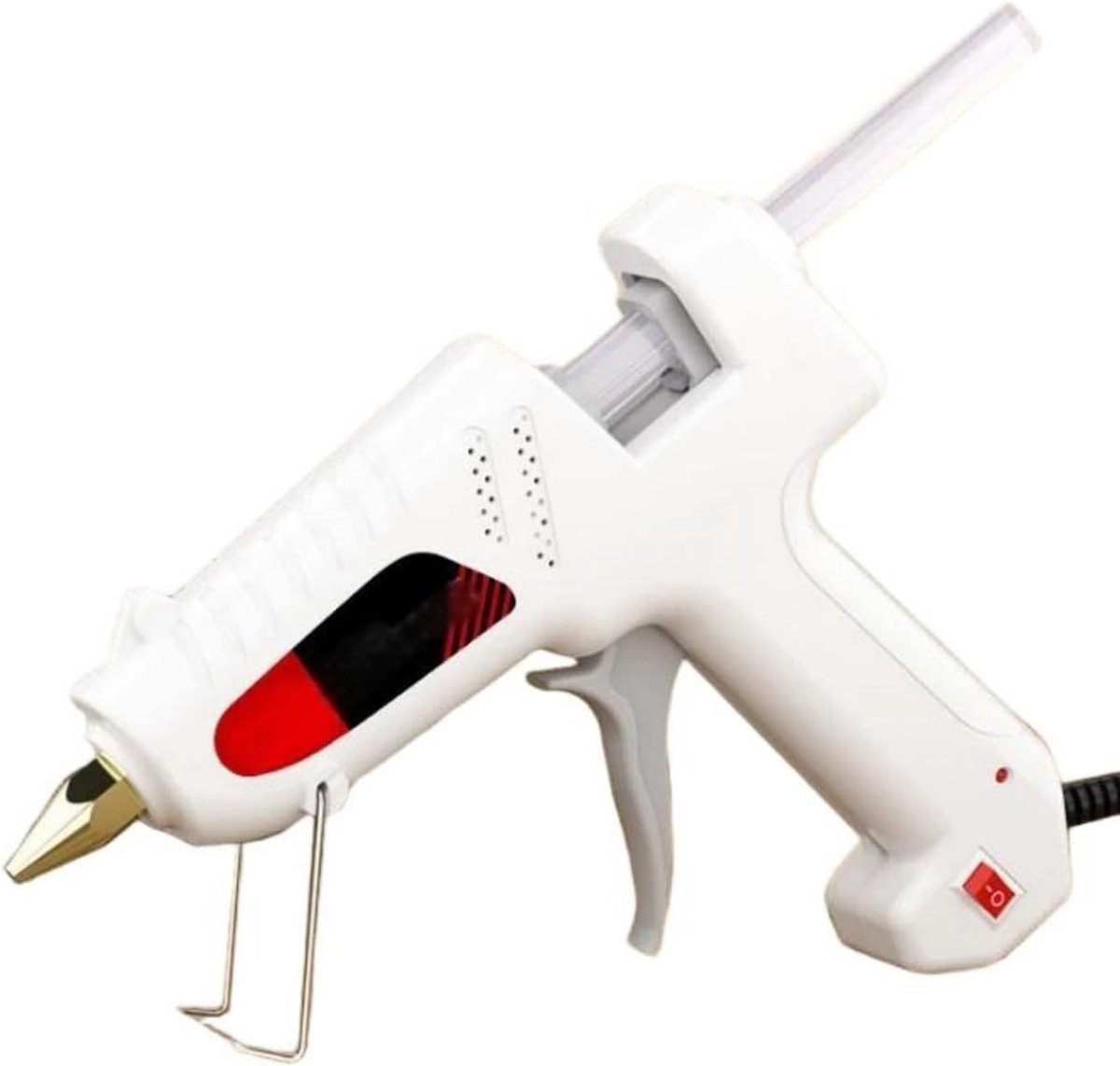 Hitte Lijmpistool - Lijmpistool - Reparaties en hobby - Snelle Opwarming - 11mm & 7mm - Wit