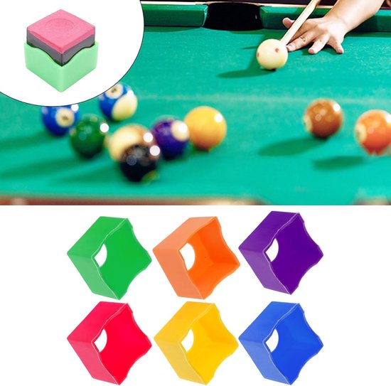 Biljart Krijt Covers - Krijt Houder - Biljart Spel Verbeteren - Ergonomisch Ontwerp - 2 Stuks - Willekeurige Kleur — afbeelding 4
