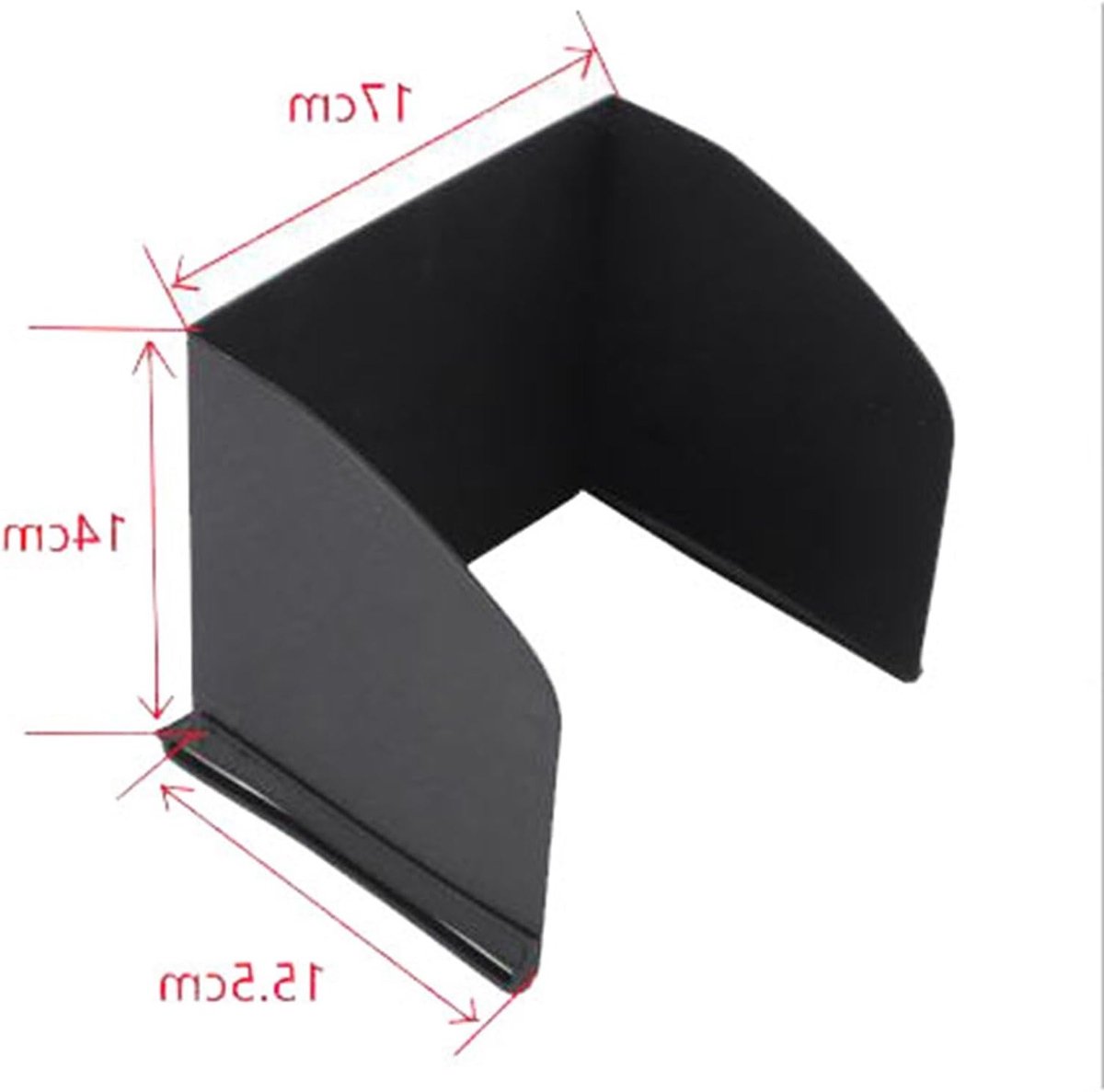 Vouwbare zonnescherm voor laptop en tablet, zonnekap voor monitor en telefoon, ideaal voor drones en buitengebruik
