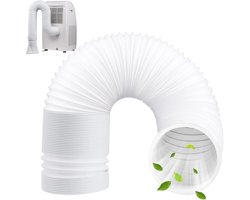 Dailygoods- Afvoerslang 150 mm Flexibel - Ventilatieslang - Verlengslang - Afvoerslang Droger - Afvoerslang Airco - Hoogwaardig PP Materiaal
