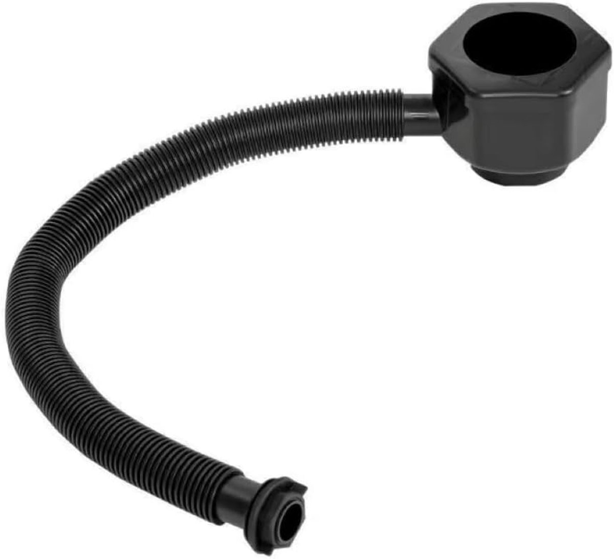 Regenton - Water vat - Tuin water geven - Houtnerf effect - 150 liter - Zwart