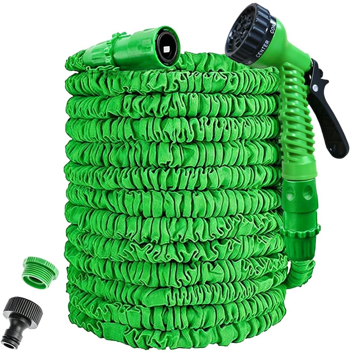 Dailygoods- Tuinslang 150FT - Uitbreidbaar tot 45 meter - Lichtgewicht - Antilek - Flexibel - 8 spuitpatronen - Waterslang