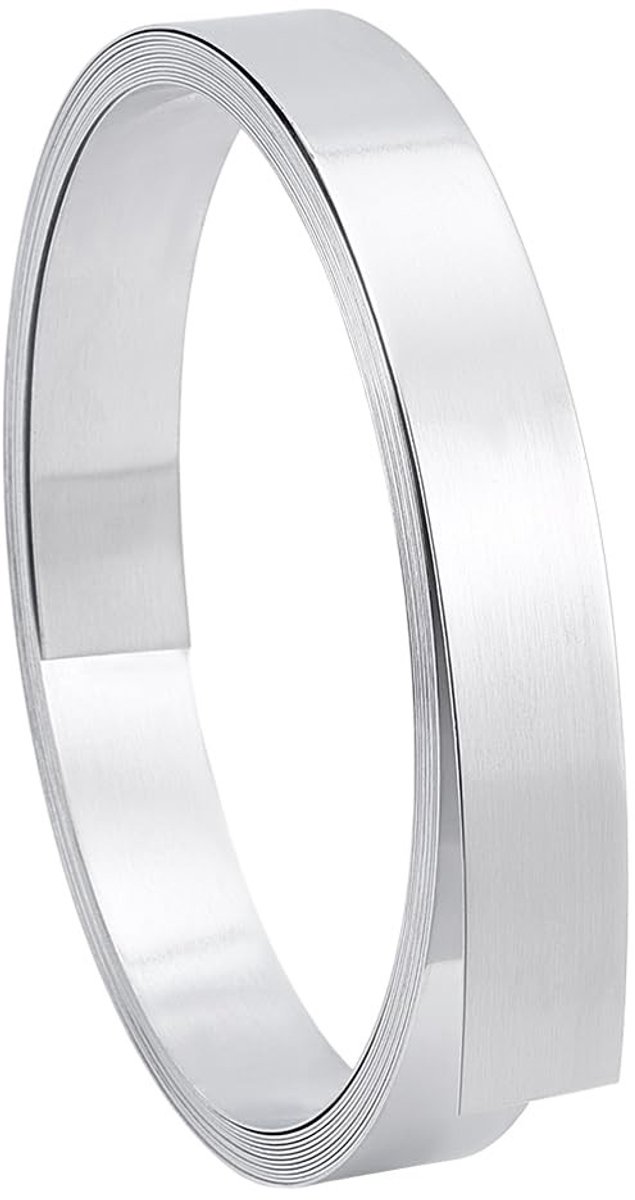 Dailygoods- Koperplaat 500 x 2 cm - Aluminiumplaat - Metaalfolie 0,5 mm - Rol van Plaatstaal - Voor Knutselen - Verzegelen van Deuren/Ramen - Metaalplaat