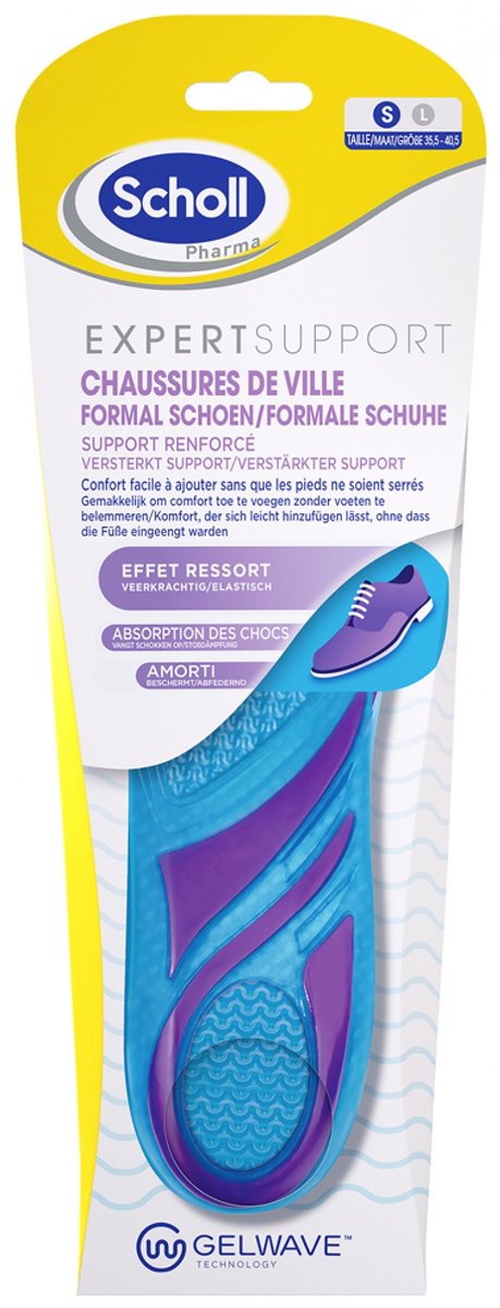 Scholl Expert Steunzolen Stadsschoenen 1 Paar (Maat : Maat S)