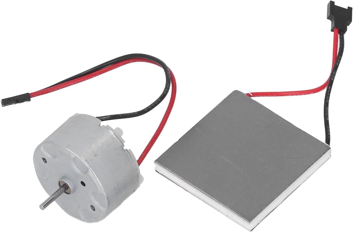 Thermo-elektrische Generator Motor - Stove Fan Motor Set - Haard Ventilator Reparatie - Hoge Temperatuur Bestendig