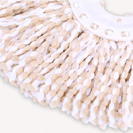 Speed Mop - Dweil met emmer - Vloeren reinigen - Automatisch roterend - Handsfree wassen - Grijs — afbeelding 2