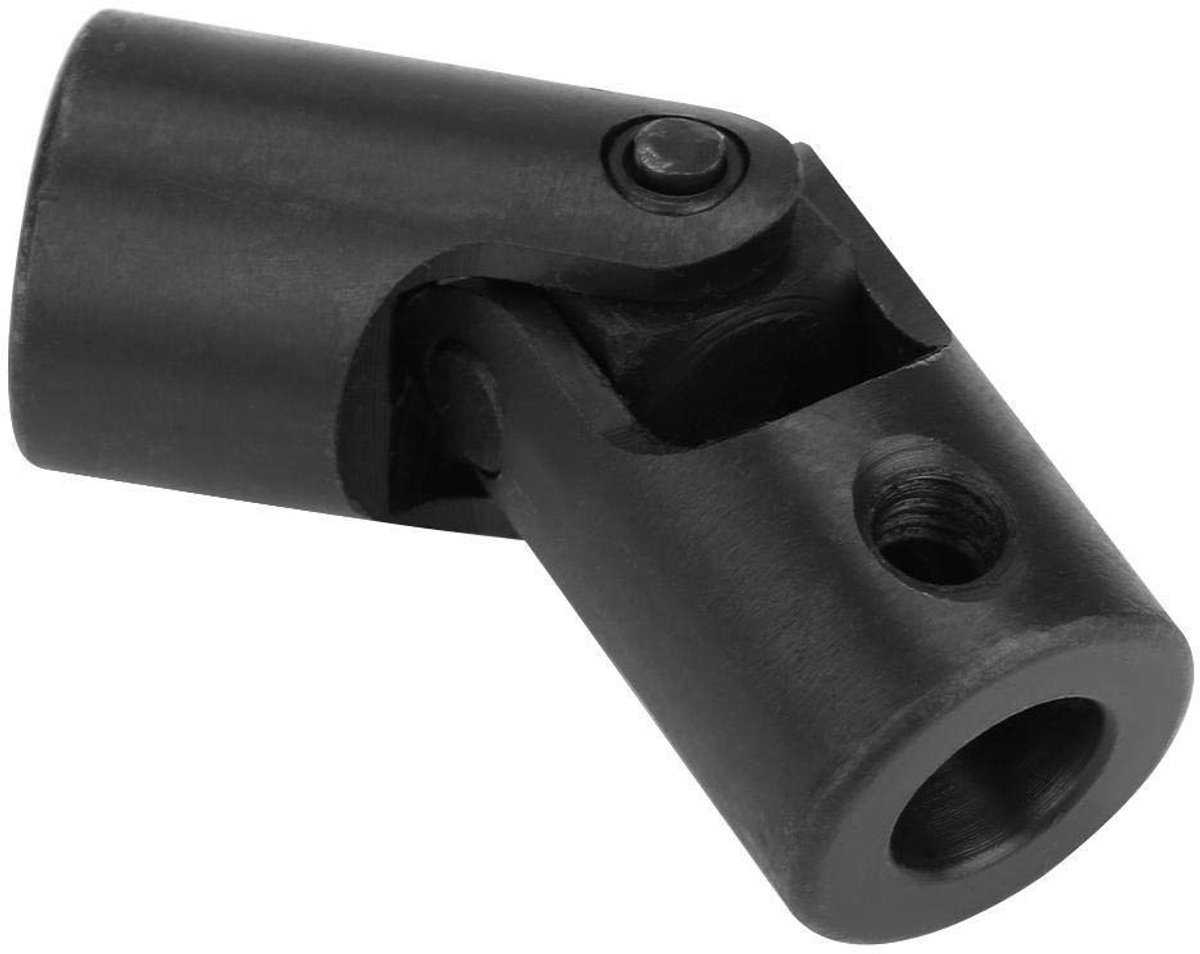 Dailygoods- Motorconnector Universeel - Koppeling Stijve Stangen - Hoogwaardig Metaal - Binnendiameter 8mm - Buitendiameter 16mm - Lengte 42mm