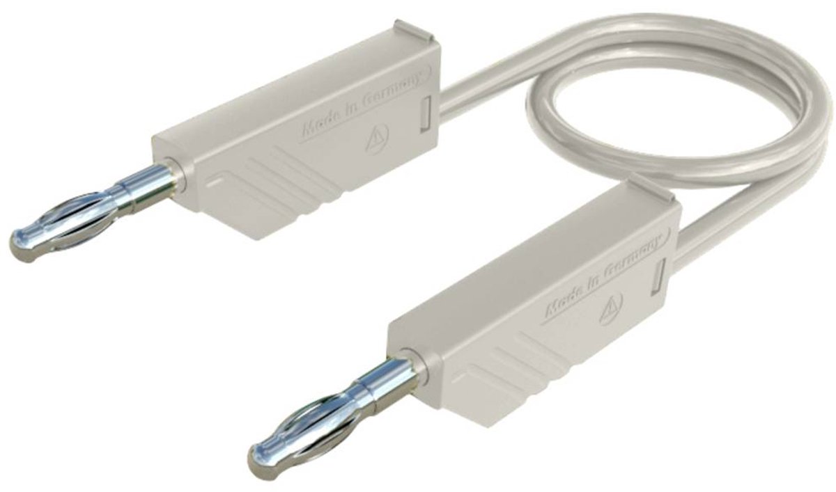 Hirschmann Test & Measurement MLN 25/2,5 WS Meetsnoer Banaanstekker 4 mm Banaanstekker 4 mm 25.00 cm Wit 1 stuk(s)