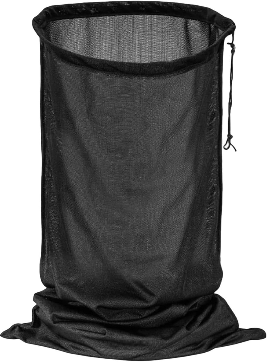 Houten haker-verzameltas - Opbergzak Tuinafval - Tuinafval Verzamelen - Duurzaam Netmateriaal - 122 x 61 cm - Enkele Attribuut