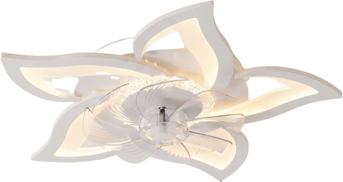 Plafondventilator met verlichting - Plafondventilator - Plafondventilator Afstandsbediening - Plafondventilator Slaapkamer - Plafondlamp - Ideaal voor in uw slaapkamer!