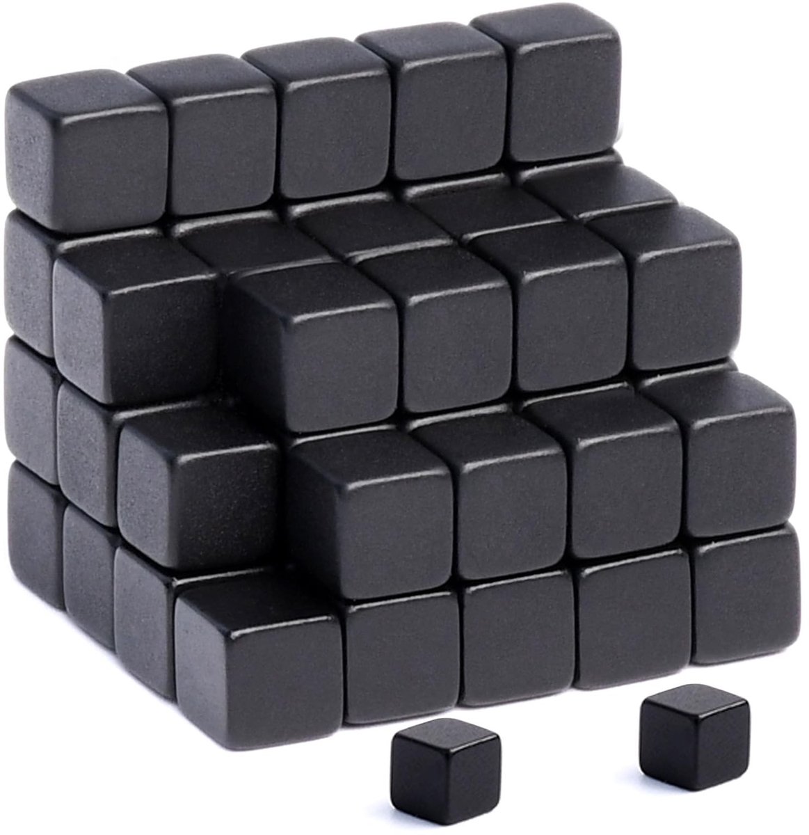 Dailygoods- Magneten Sterk - 60 Stuks - Mini 5 mm - Geschikt voor Magneetbord - Perfect voor Kantoor/Hobby - Niet Breekbaar - Neodymium Magneten