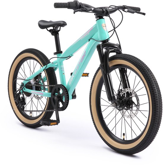 Bikestar kinderfiets MTB Staal 7speed 20inch mintgroen van Bikestar — afbeelding 5