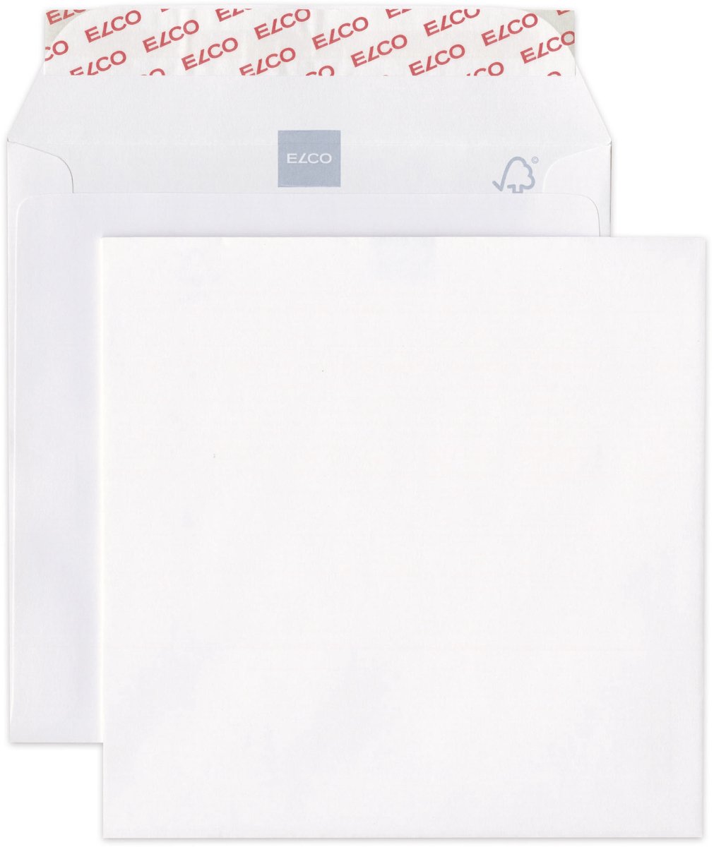 Elco vierkante envelop Premium FSC 120 gram 165 x 165 mm 500 stuks - EO-40968