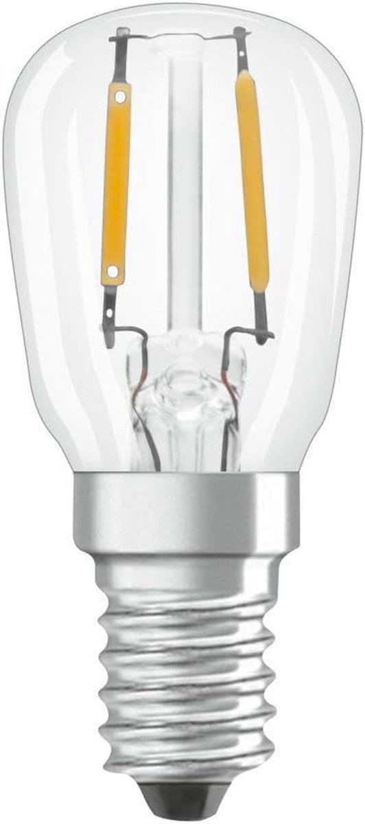 Ledlamp E14 - Kleine lamp - Decoratieve verlichting - Compact formaat - 1.6 Watt - Warm wit