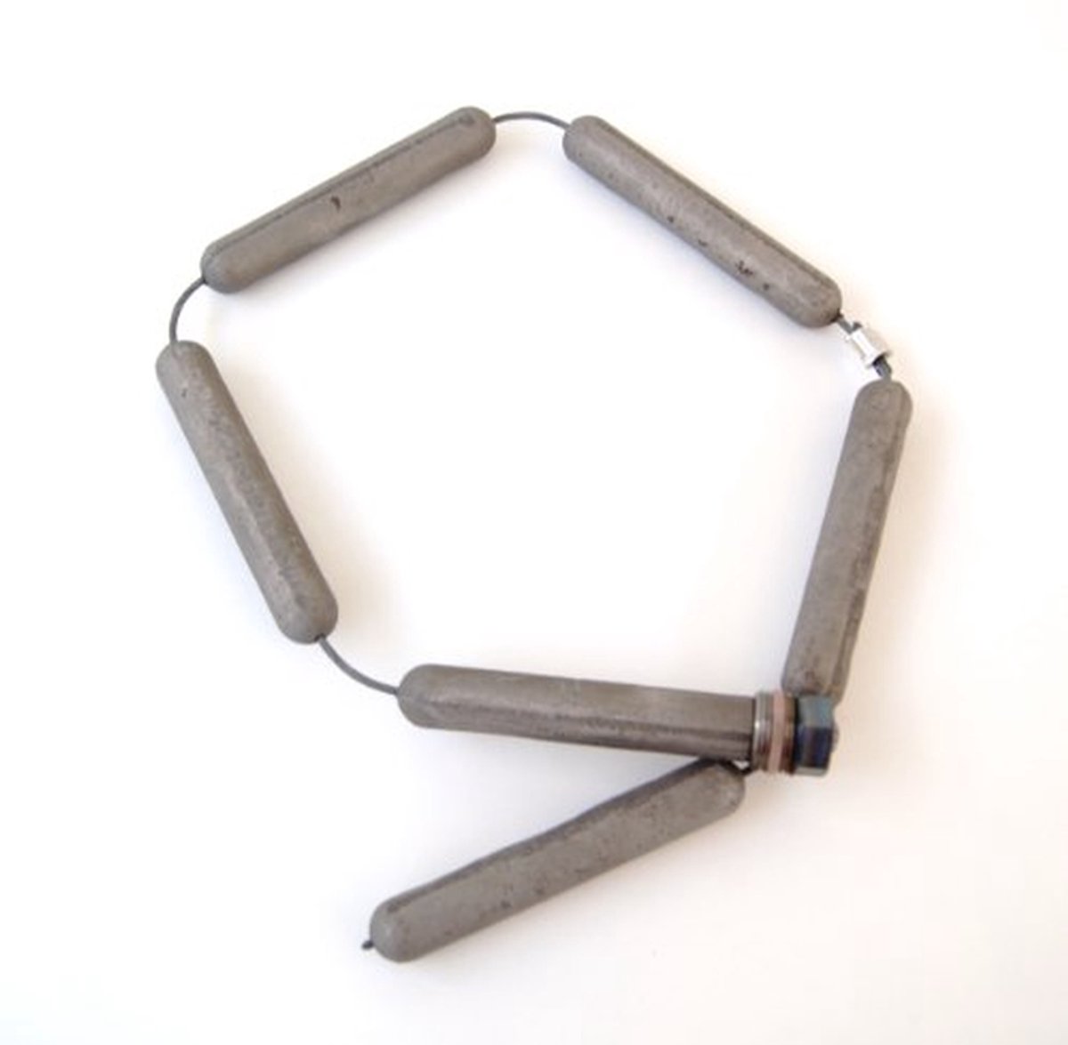 Kettinganode - Boiler onderdeel - Centrale verwarming - G3/4 aansluiting - ca. 970 mm - Grijs