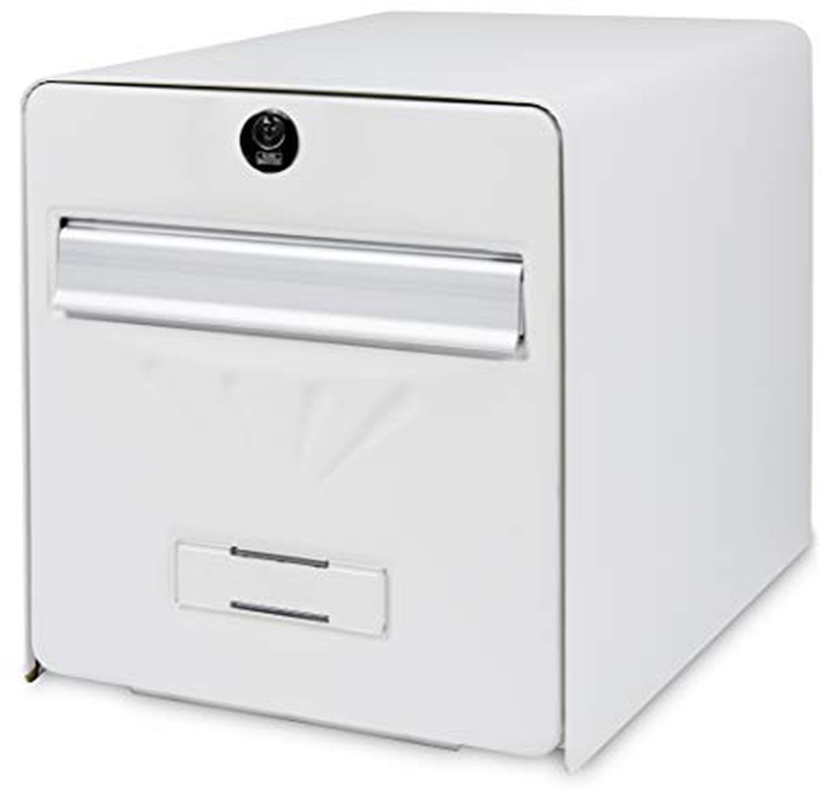 Brievenbus met 2 deuren - Postbus buiten - Post ontvangen - Volledige deuropening - 365 x 28 x 31 cm