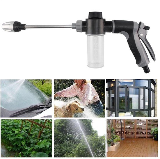 Dailygoods- Hogedrukreiniger Draagbaar - Verstelbare Spuitmond - Multifunctioneel voor Auto - Buitenreiniging - Tuinonderhoud - Gebruiksvriendelijk Ontwerp - Reiniger van Dailygoods — afbeelding 5