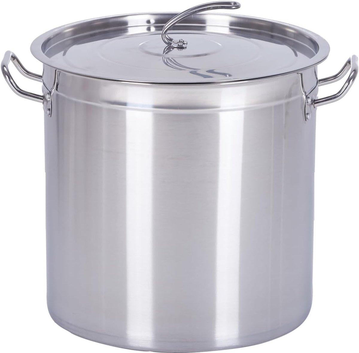 Gastronomie Kookpan - Soeppan Horeca - Grote Keukens - Roestvrij Staal - 50 Liter - Geborsteld
