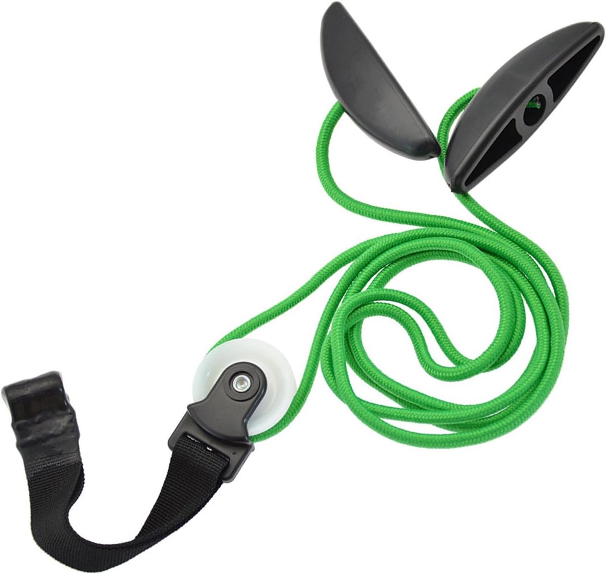 SnelShoppen - Training Rope voor Schouders en Armen - 2m Groen - PVC Materiaal - Verbeter Grip en Schouderkracht - Fitness Accessoire voor Thuis en Sp