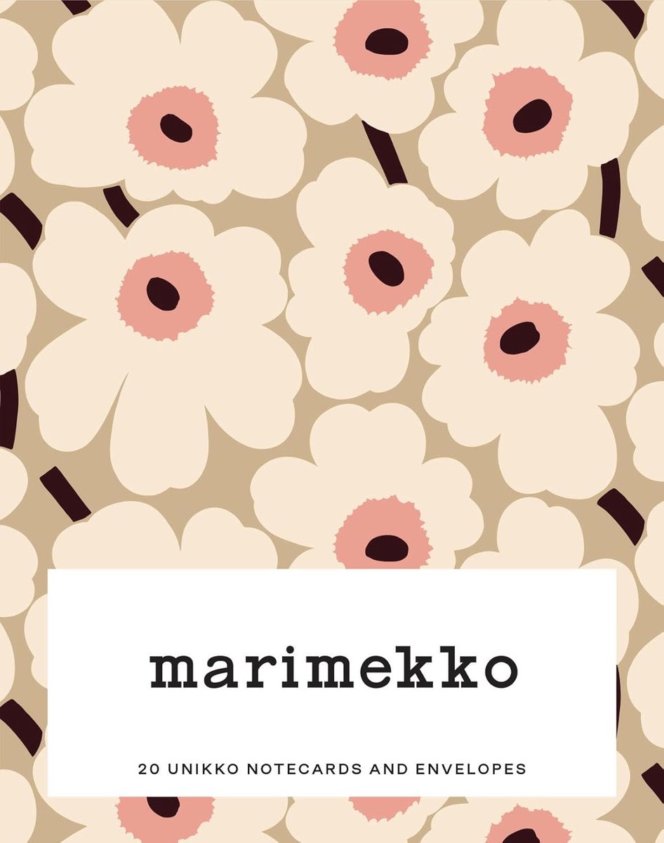 Thijox - Luxe Notecards Set Unikko Design - 20 Pastel Kleurige Kaarten met Enveloppen - Perfect voor Feestdagen, Bedankjes en Persoonlijke Berichten